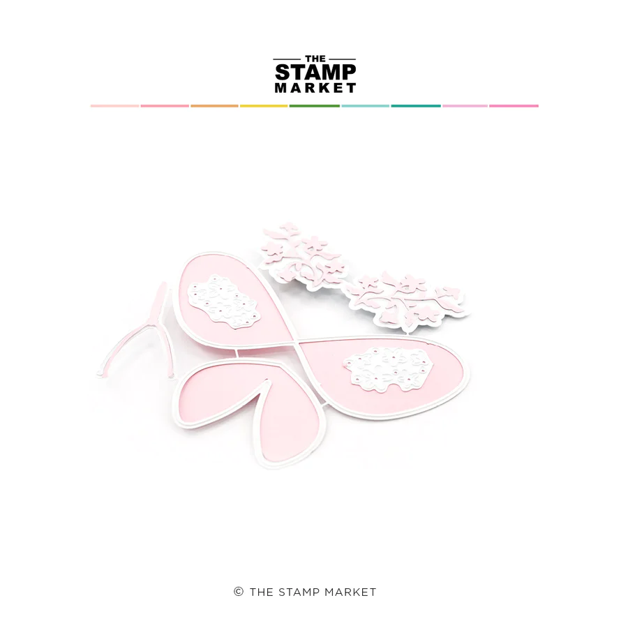 The Stamp Market - BUTTERFLY & BOTANICALS DIE