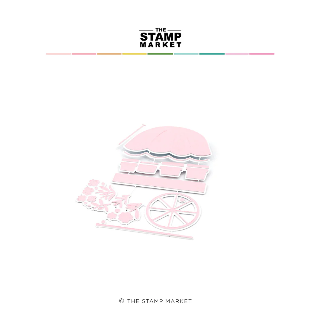 **NEW* - The Stamp Market - FLOWER CART DIE