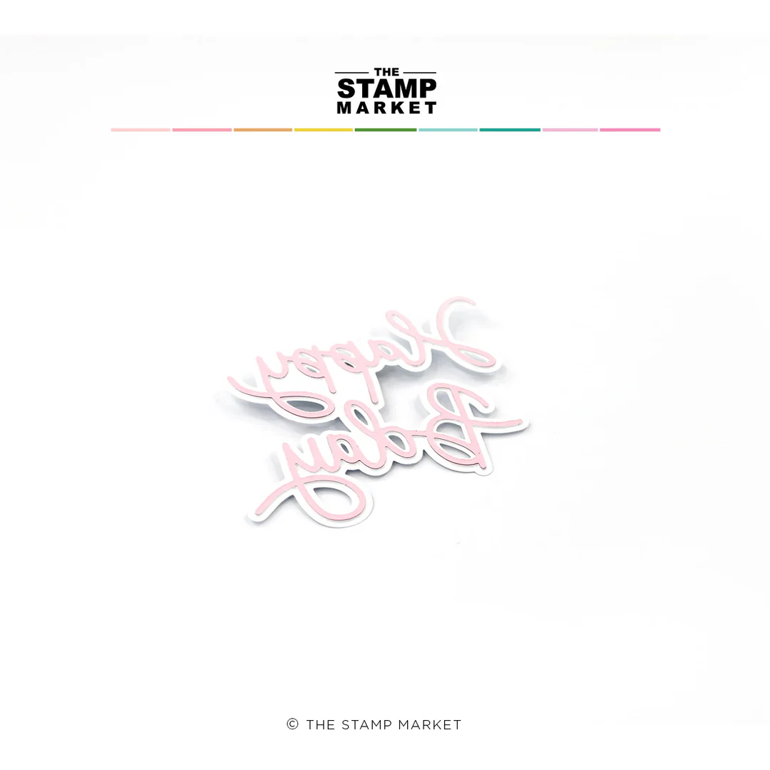 **NEW* - The Stamp Market - BIG HAPPY BDAY DIE