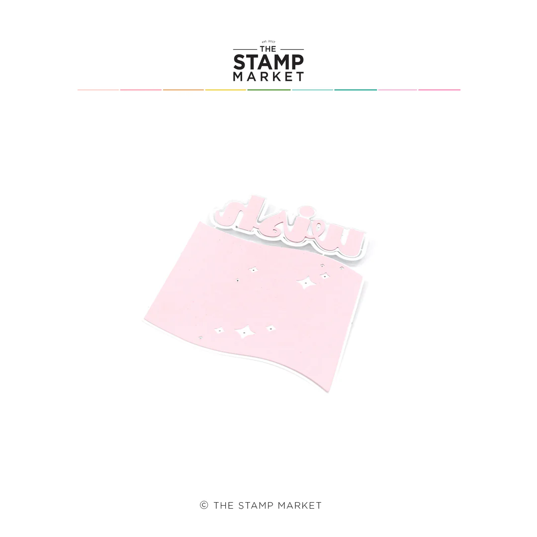 *NEW* - The Stamp Market - WISH COVER DIE