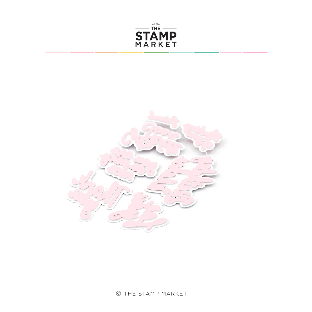 Stamp Market - FULL OF GREETINGS DIE