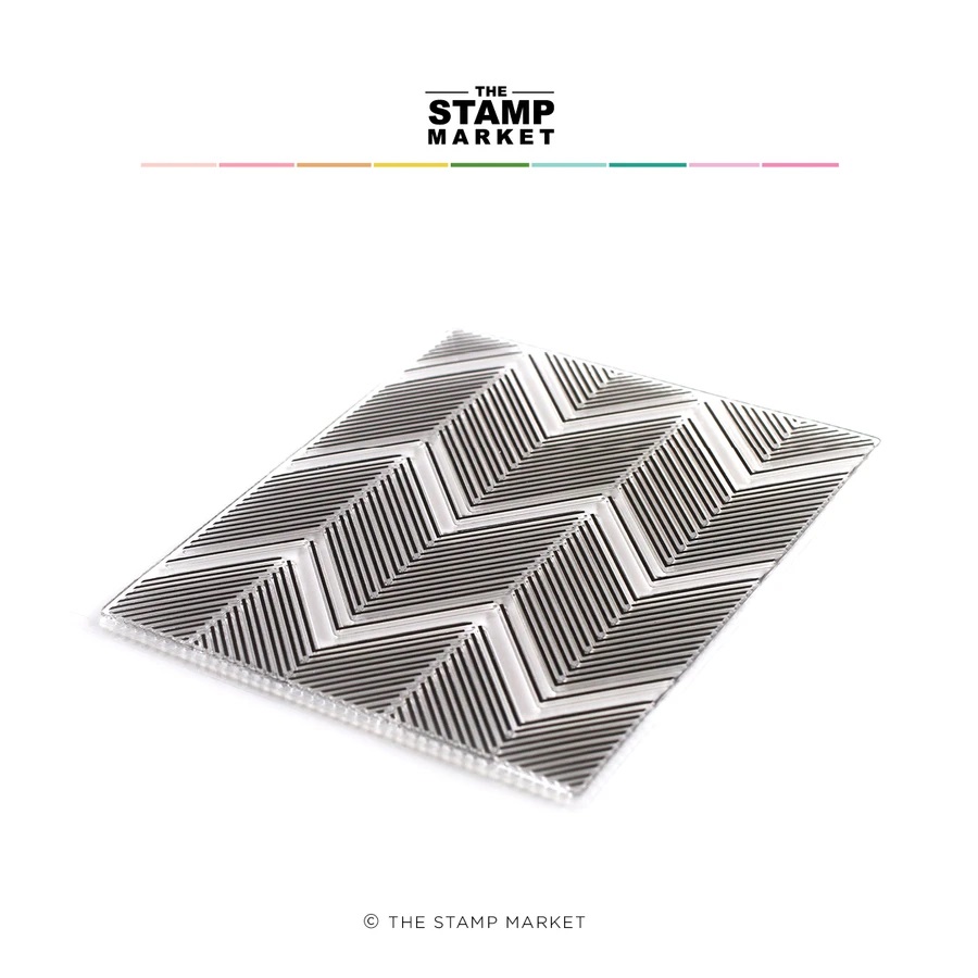 The Stamp Market - Chic Chevron Stamp