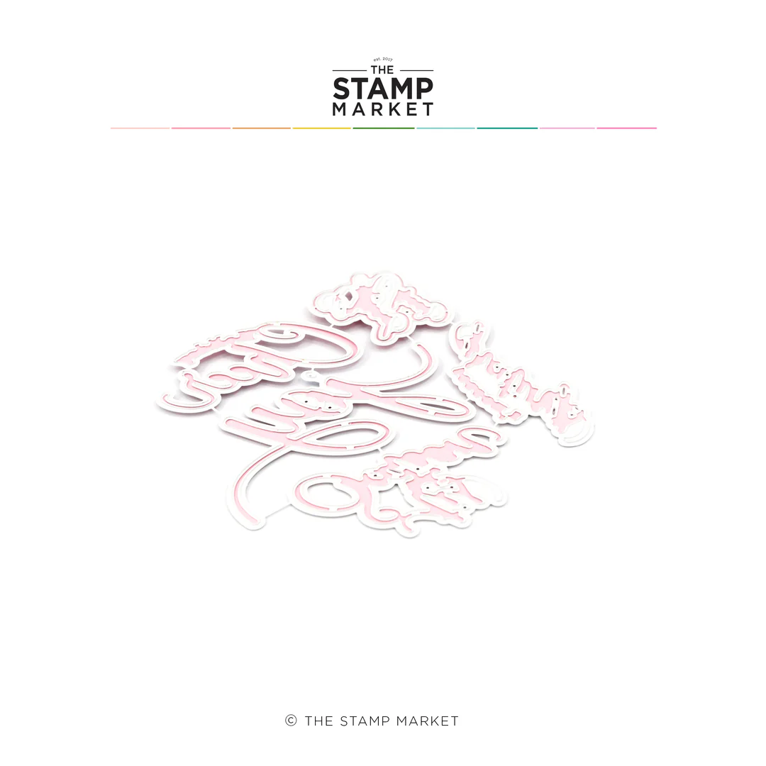 **NEW* - The Stamp Market - GOOD CHEER GREETINGS DIE