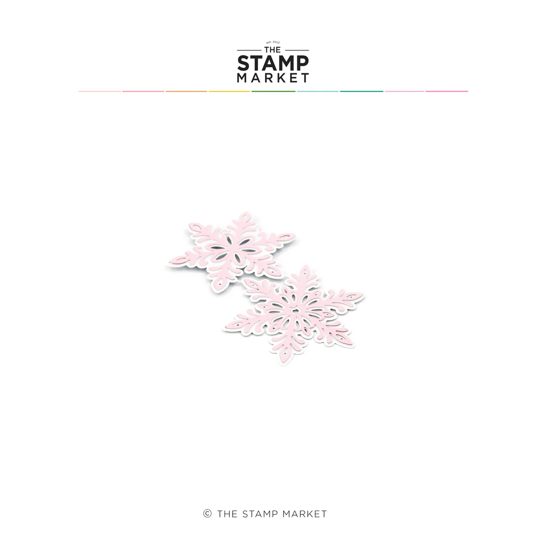 **NEW* - The Stamp Market - LACEY SNOWFLAKES DIE