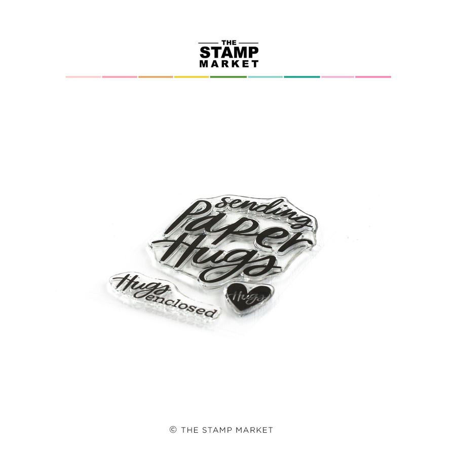 The Stamp Market - Sending Paper Hugs Stamp