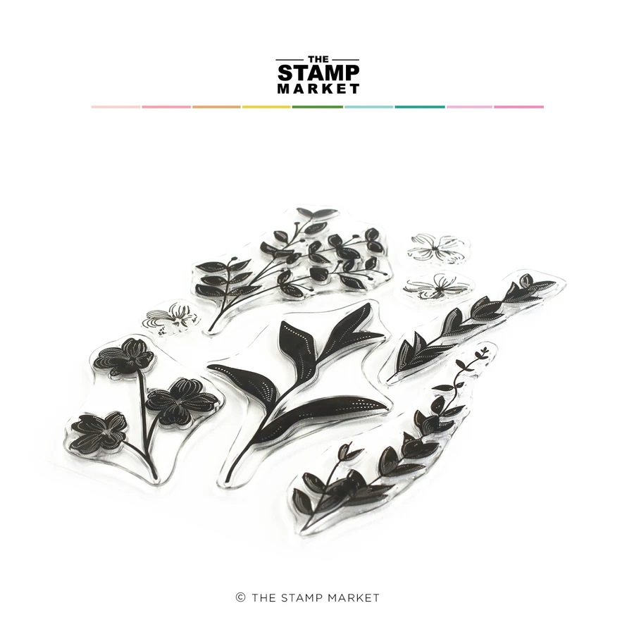 The Stamp Market - Wild Stems Stamp Set