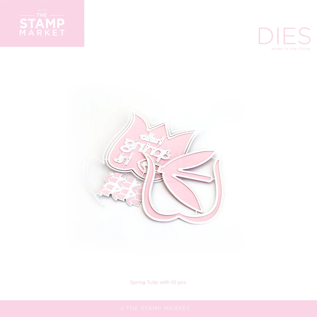 **NEW* - The Stamp Market - SPRING TULIP DIE