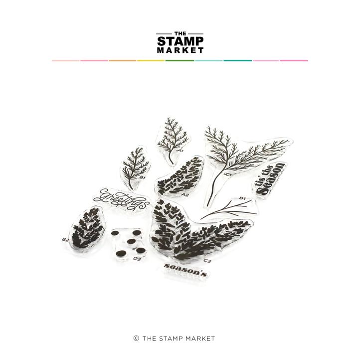 The Stamp Market - SPRIGS OF GREENERY STAMP