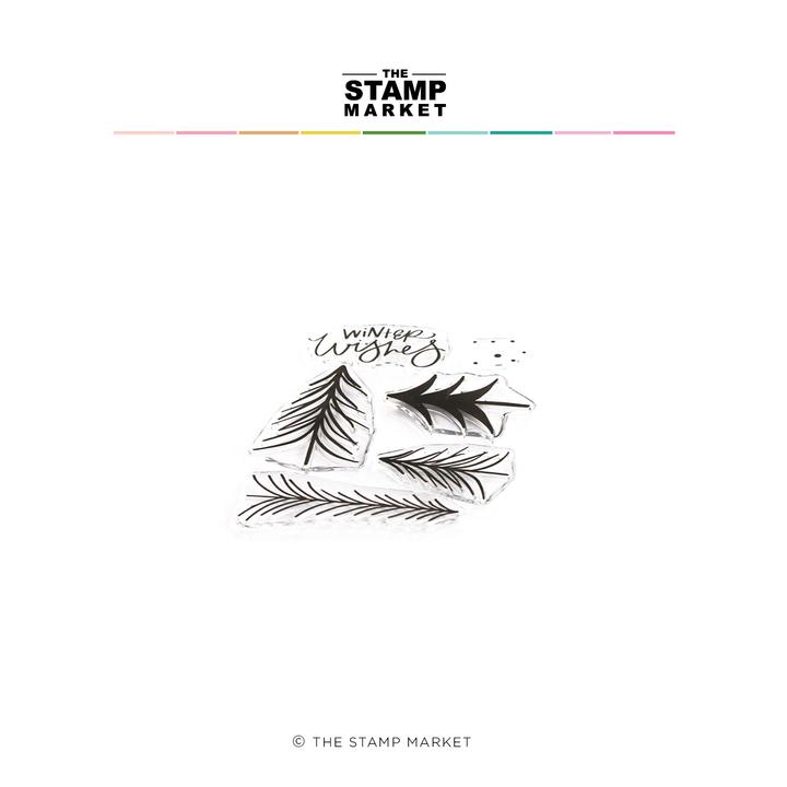 The Stamp Market - WINTER'S WISPY TREES STAMP