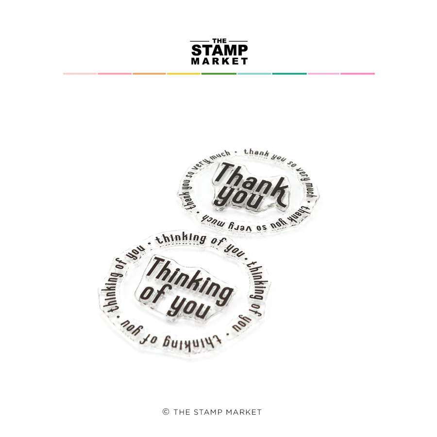 The Stamp Market - CIRCULAR SENTIMENTS STAMP