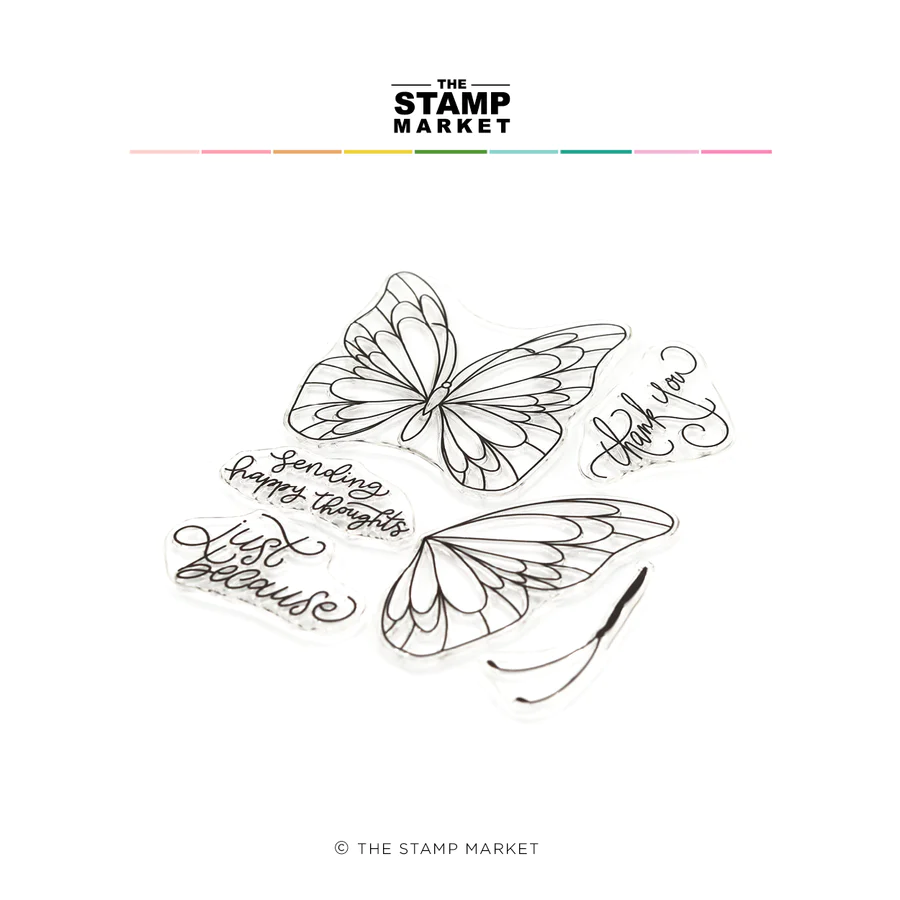 The Stamp Market - WINGS OF BEAUTY STAMP SET (SB5)