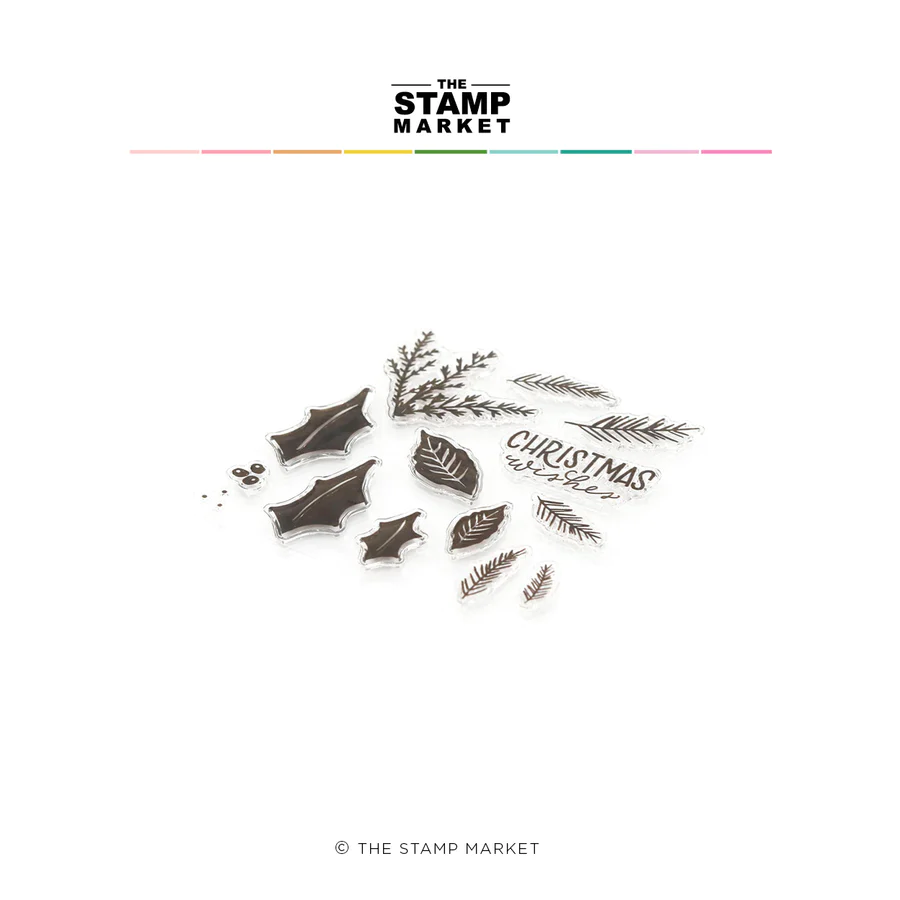 The Stamp Market - CHRISTMAS GREENS STAMP SET