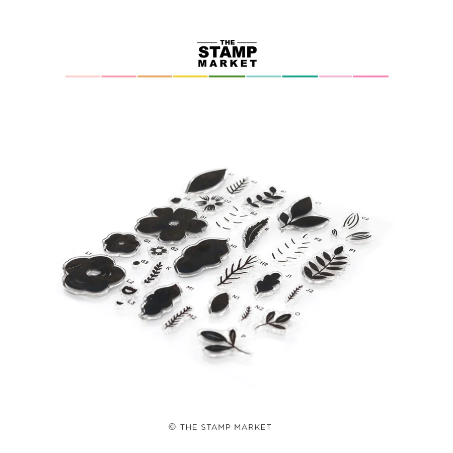 The Stamp Market - POCKET FULL OF POSIES STAMP SET