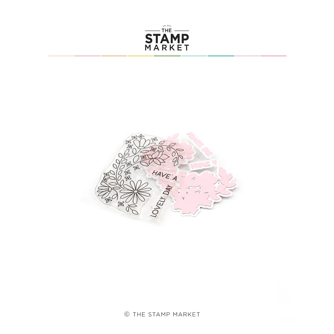 Stamp Market - FLORAL VINE CASCADE MINI BUNDLE