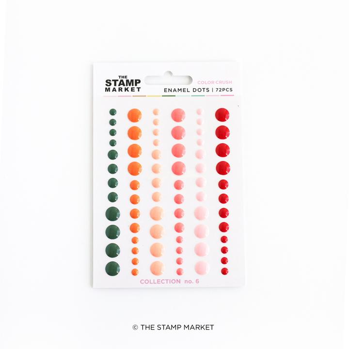 The Stamp Market - Enamel Dots Collection 6