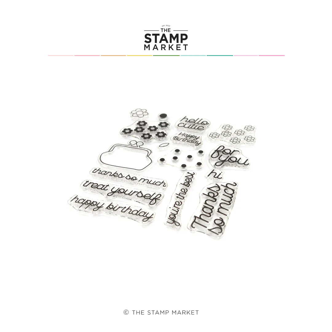 *NEW* - The Stamp Market - COIN PURSE CUTIE STAMP