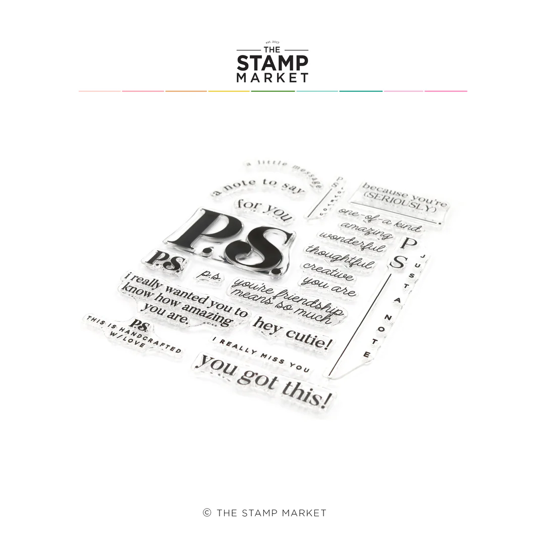*NEW* - The Stamp Market - P.S. STAMP SET