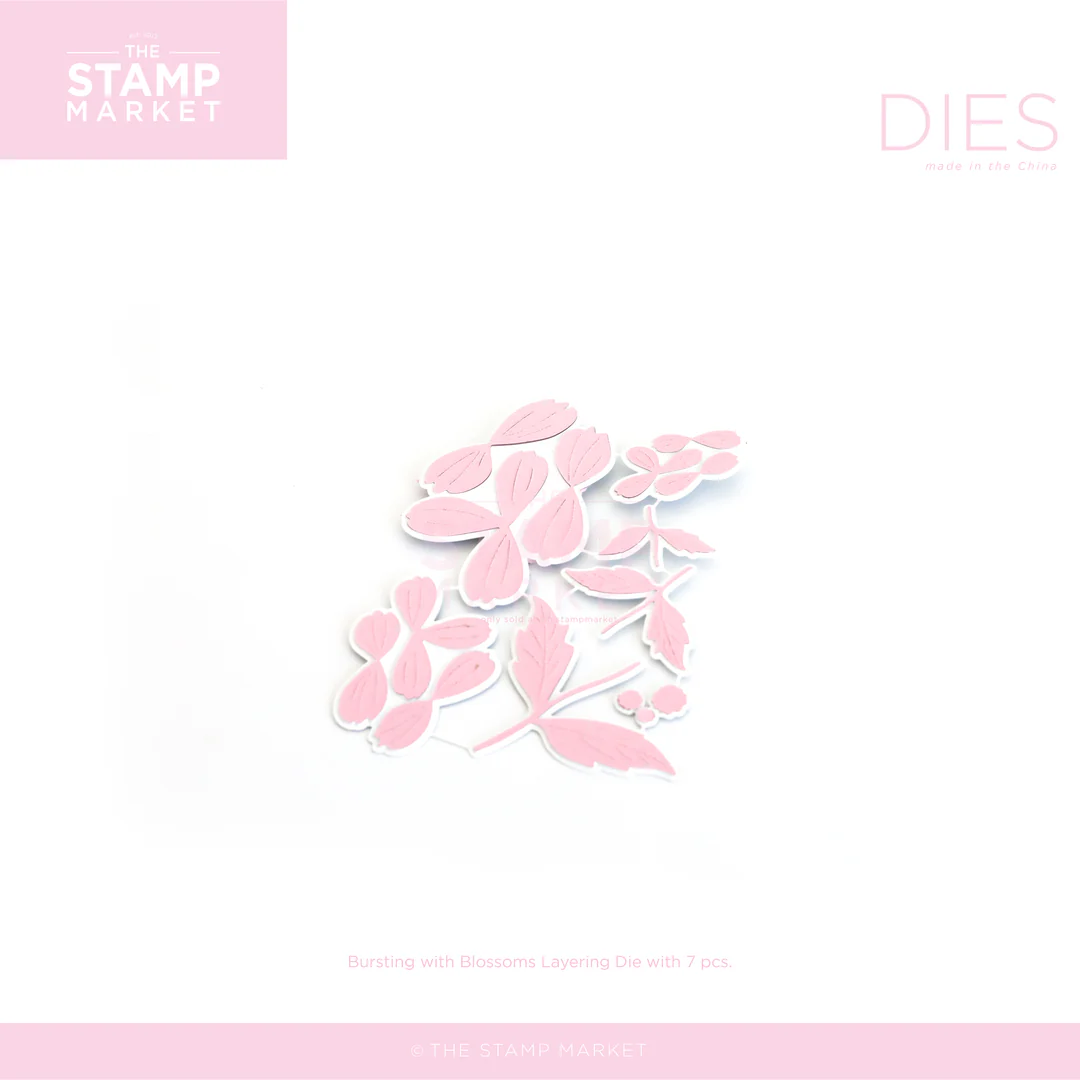 **NEW* - The Stamp Market - BURSTING BLOSSOMS LAYERING DIE