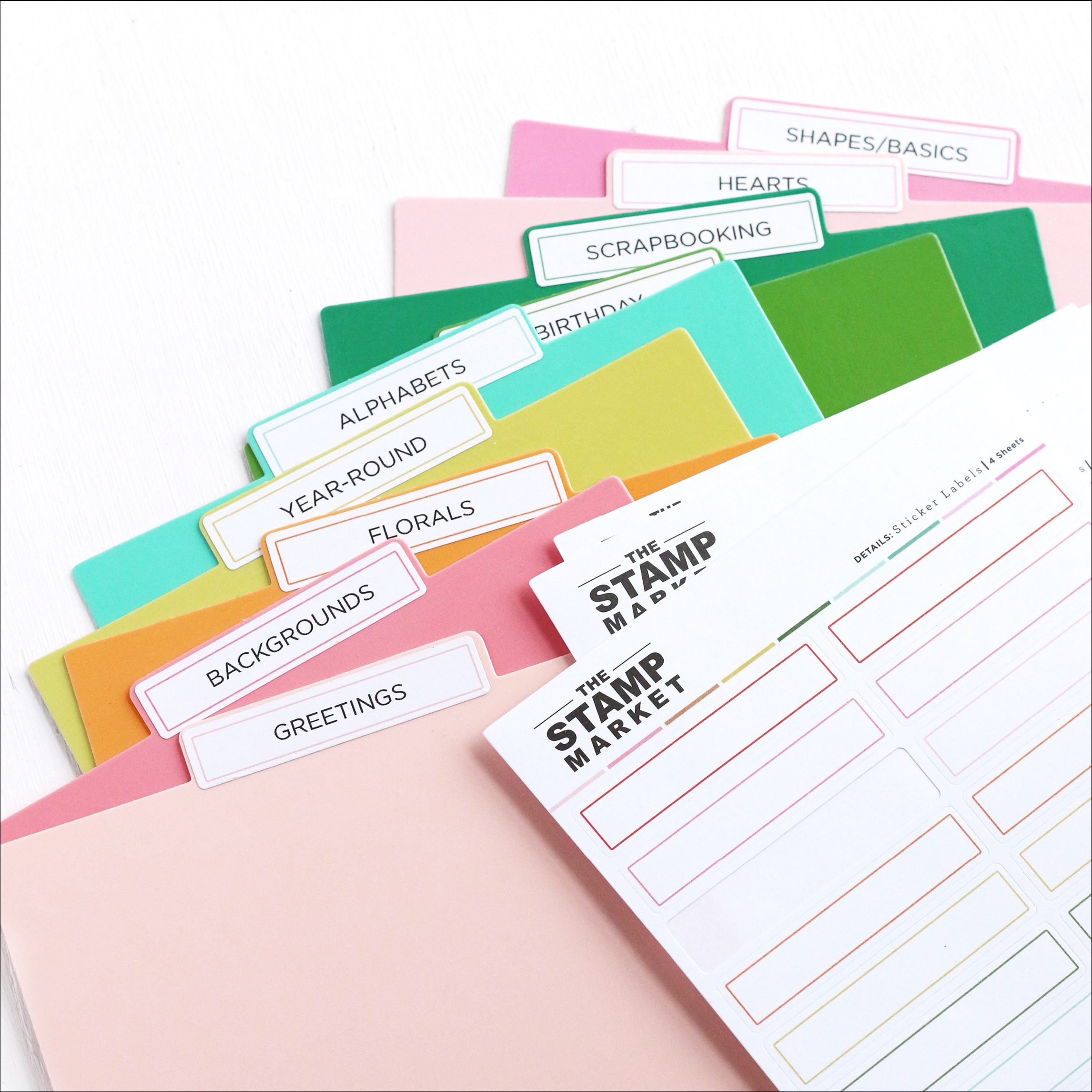 The Stamp Market - Stick n Store LABELS