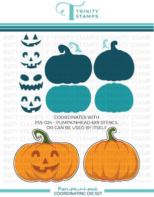 Trinity Stamps - Pumpkinhead Coordinating Die Set