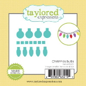 Taylored Expressions - Little Bits - Christmas Bulbs