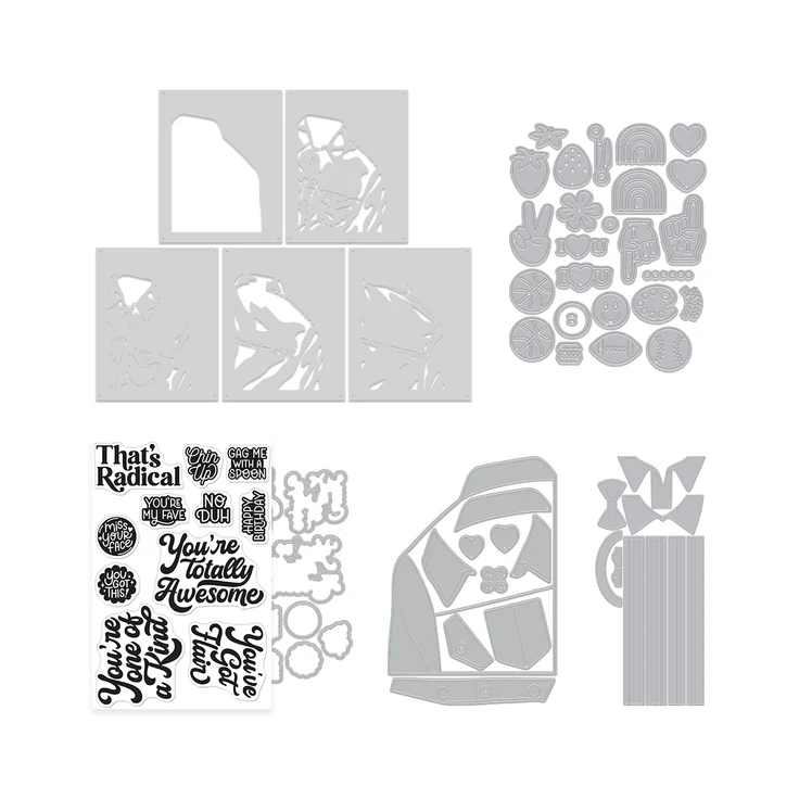 Spellbinders - Hero Arts Friends With Flair Bundle