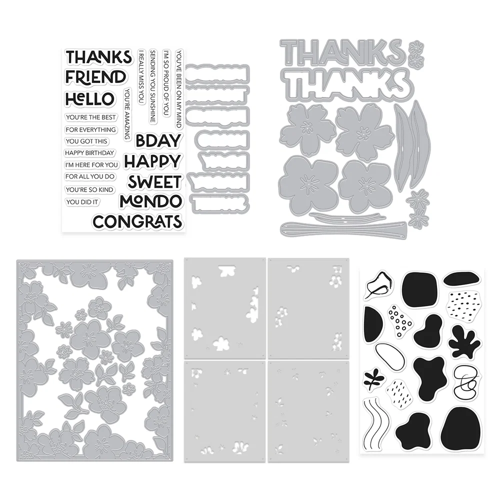 **NEW* - Spellbinders - Fresh Flowers Want It All Bundle