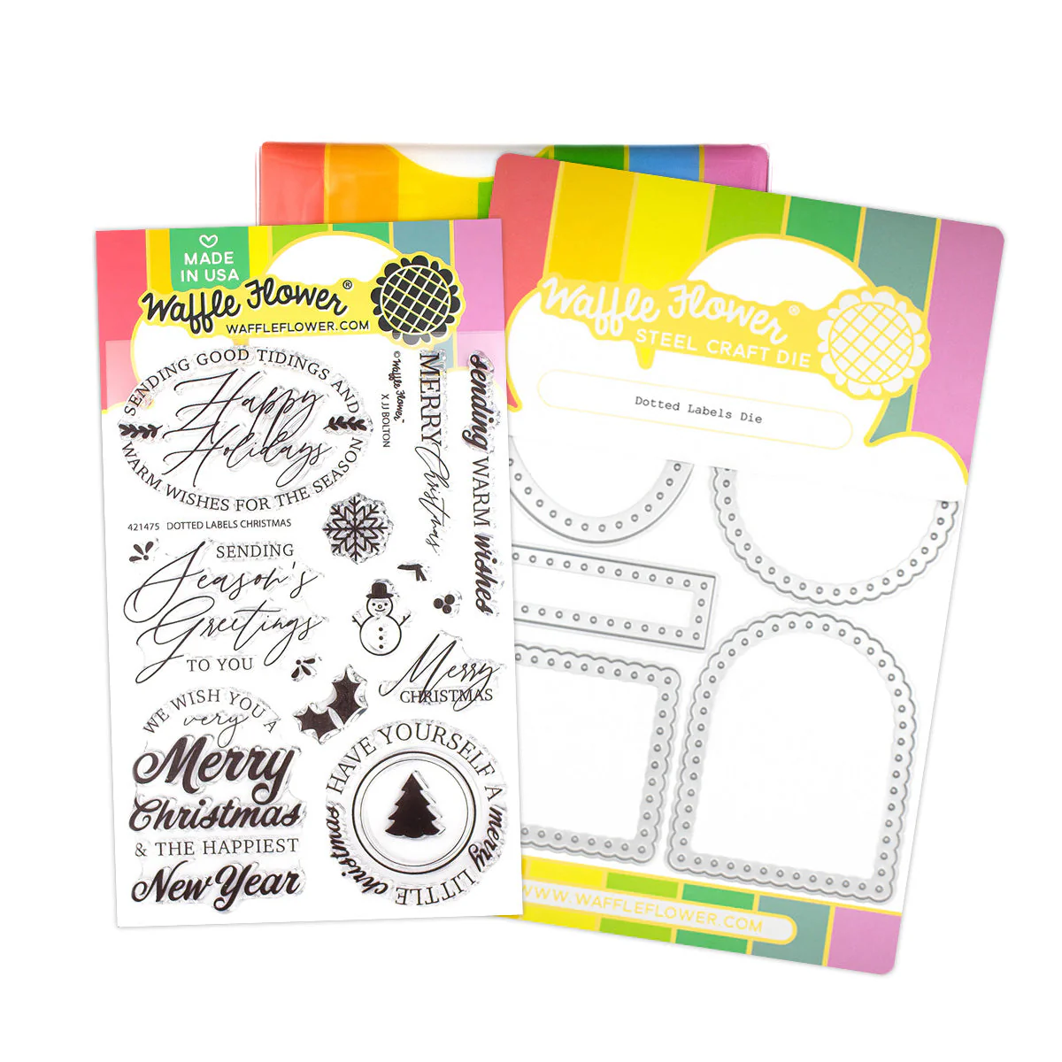 Waffle Flower - Dotted Labels Christmas Combo