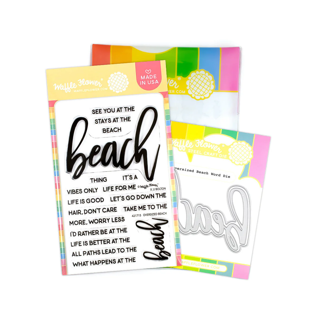Waffle Flower - Oversized Beach Combo