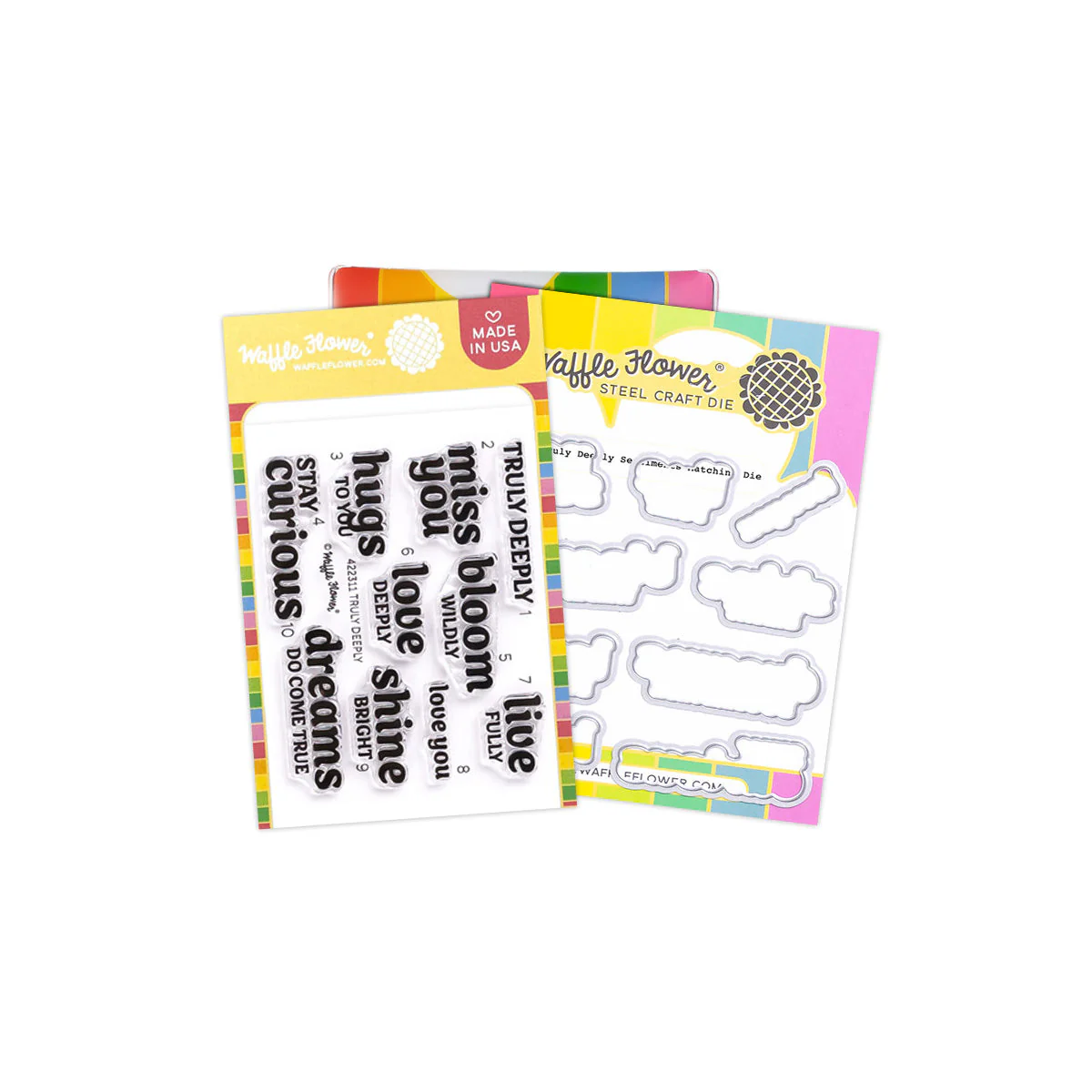 *NEW* - Waffle Flower - Truly Deeply Sentiments Combo