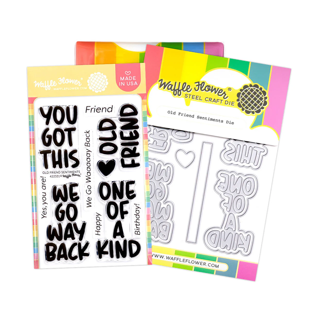 Waffle Flower - Old Friend Sentiments Combo
