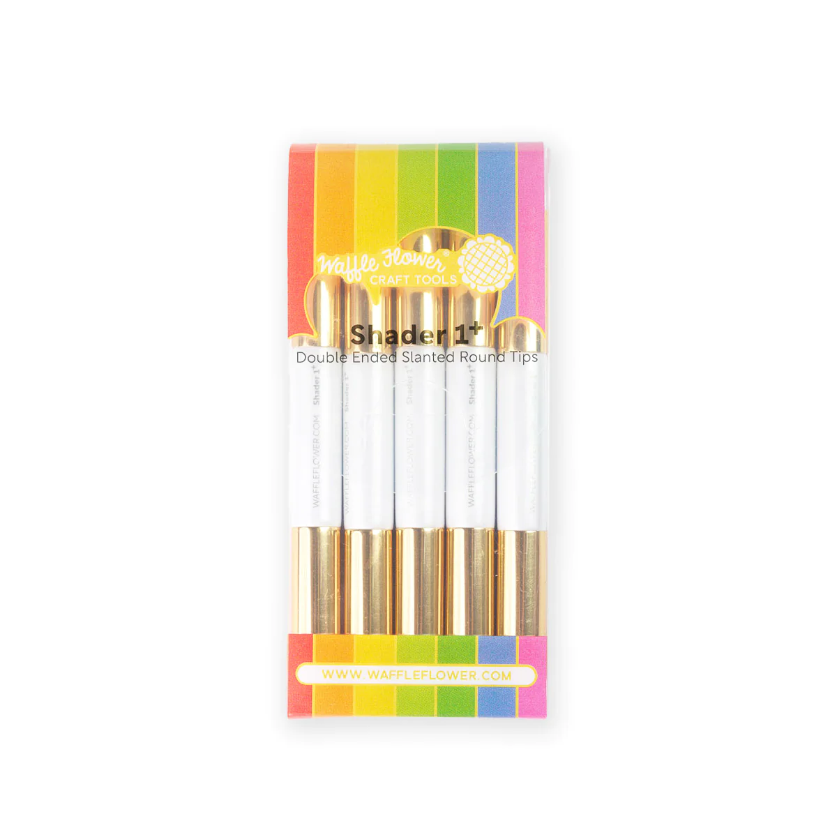 Waffle Flower - Shader Brush 1+ - Double Ended - 5/pk