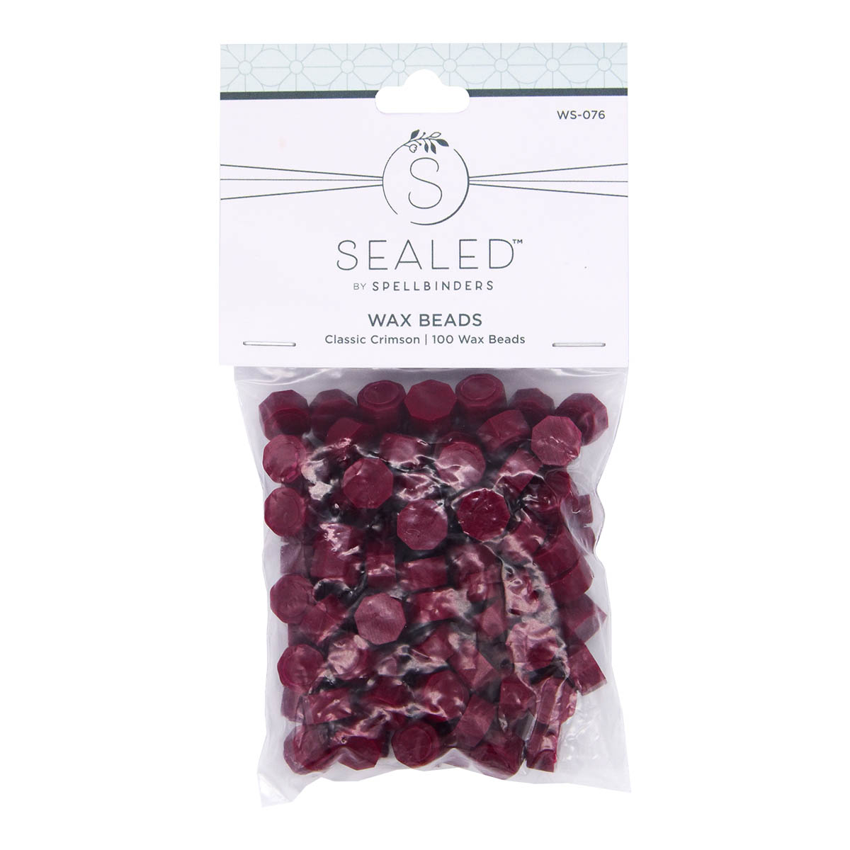 Spellbinders - Classic Crimson Wax Beads from the Sealed by Spellbinders Collection