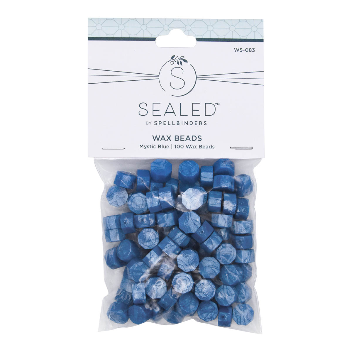 Spellbinders - Mystic Blue Wax Beads from the Sealed by Spellbinders Collection