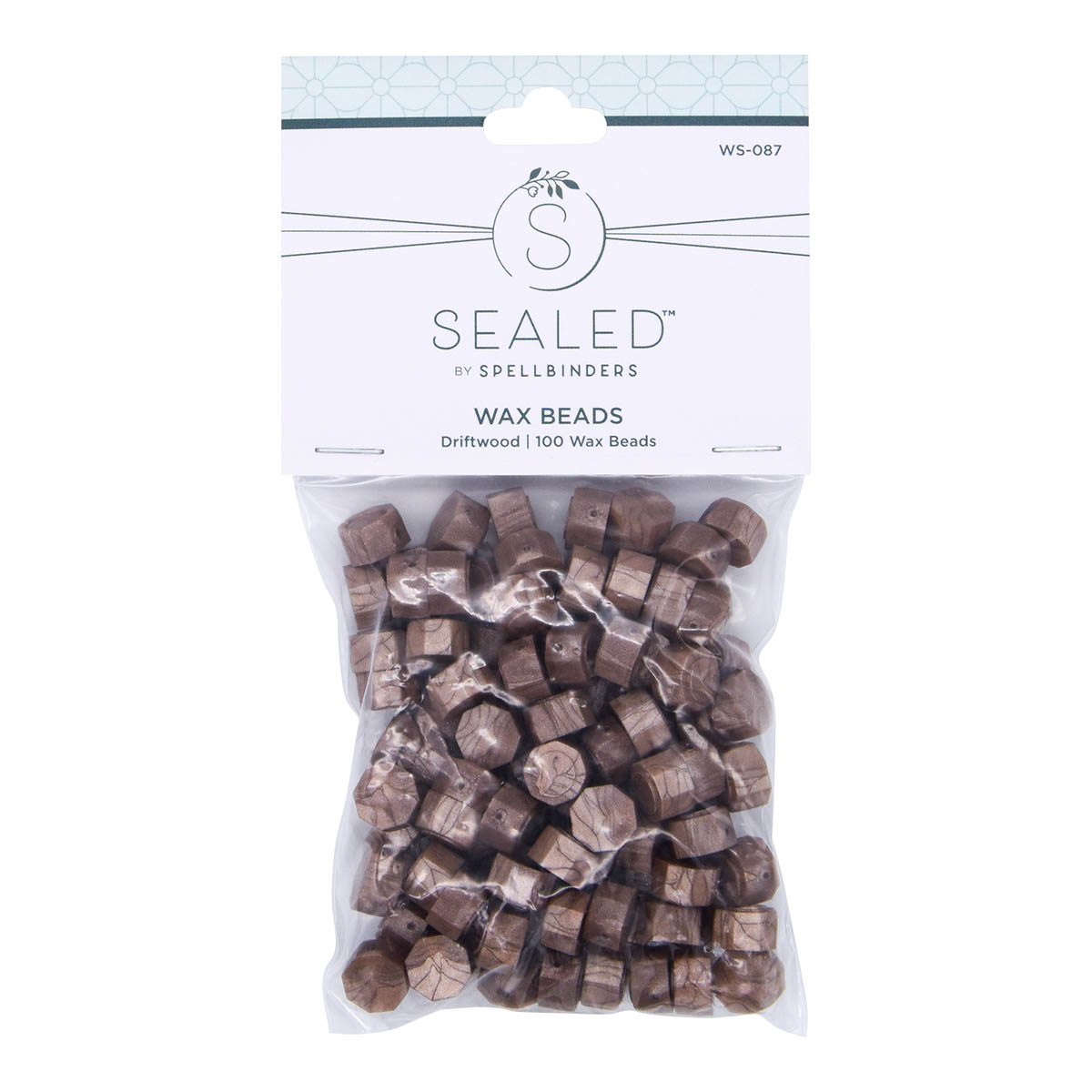 Spellbinders - Driftwood Wax Beads from the Sealed by Spellbinders Collection