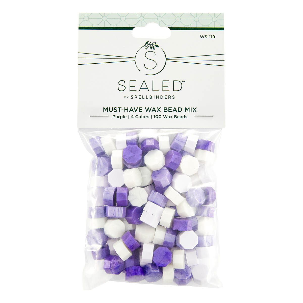 Spellbinders - Must-Have Wax Bead Mix Purple from The Sealed by Spellbinders Collection