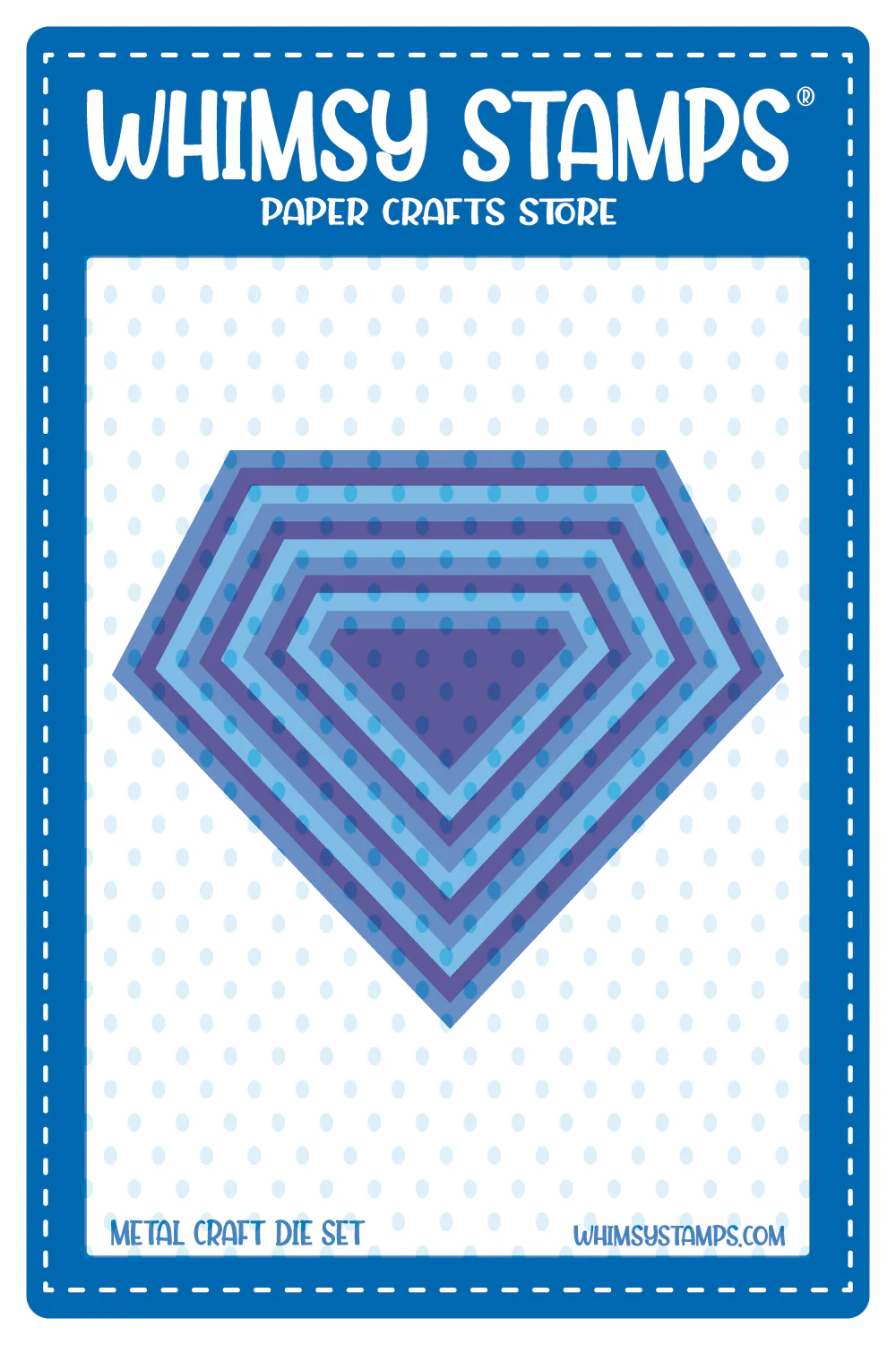 Whimsy Stamps - Super Hero Badge Die Set