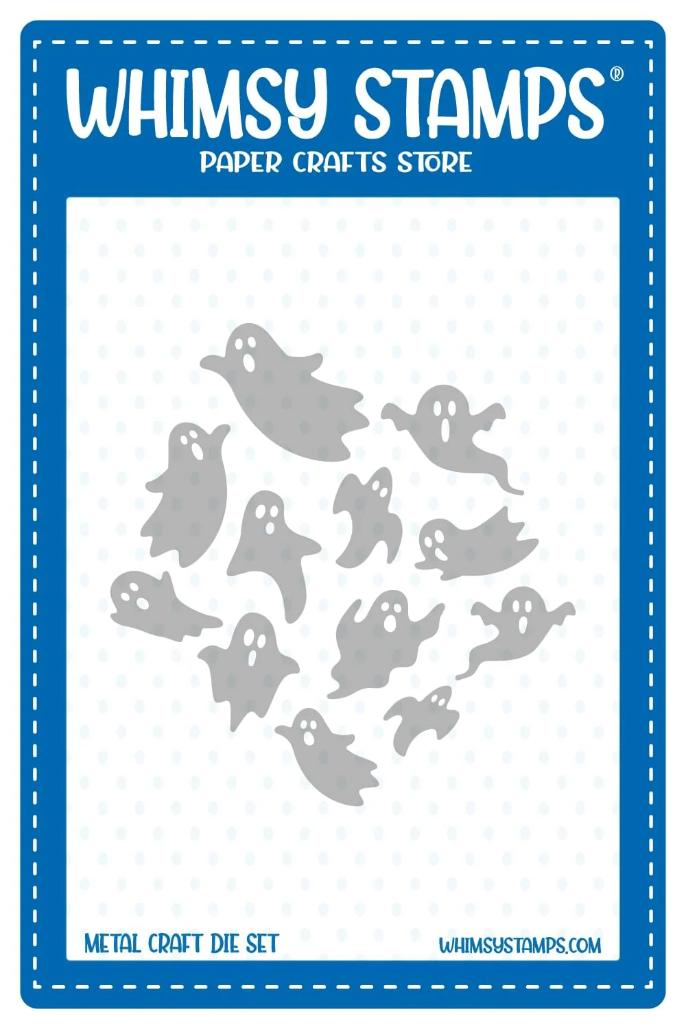 **NEW* - Whimsy Stamps - Ghosties Galore Die