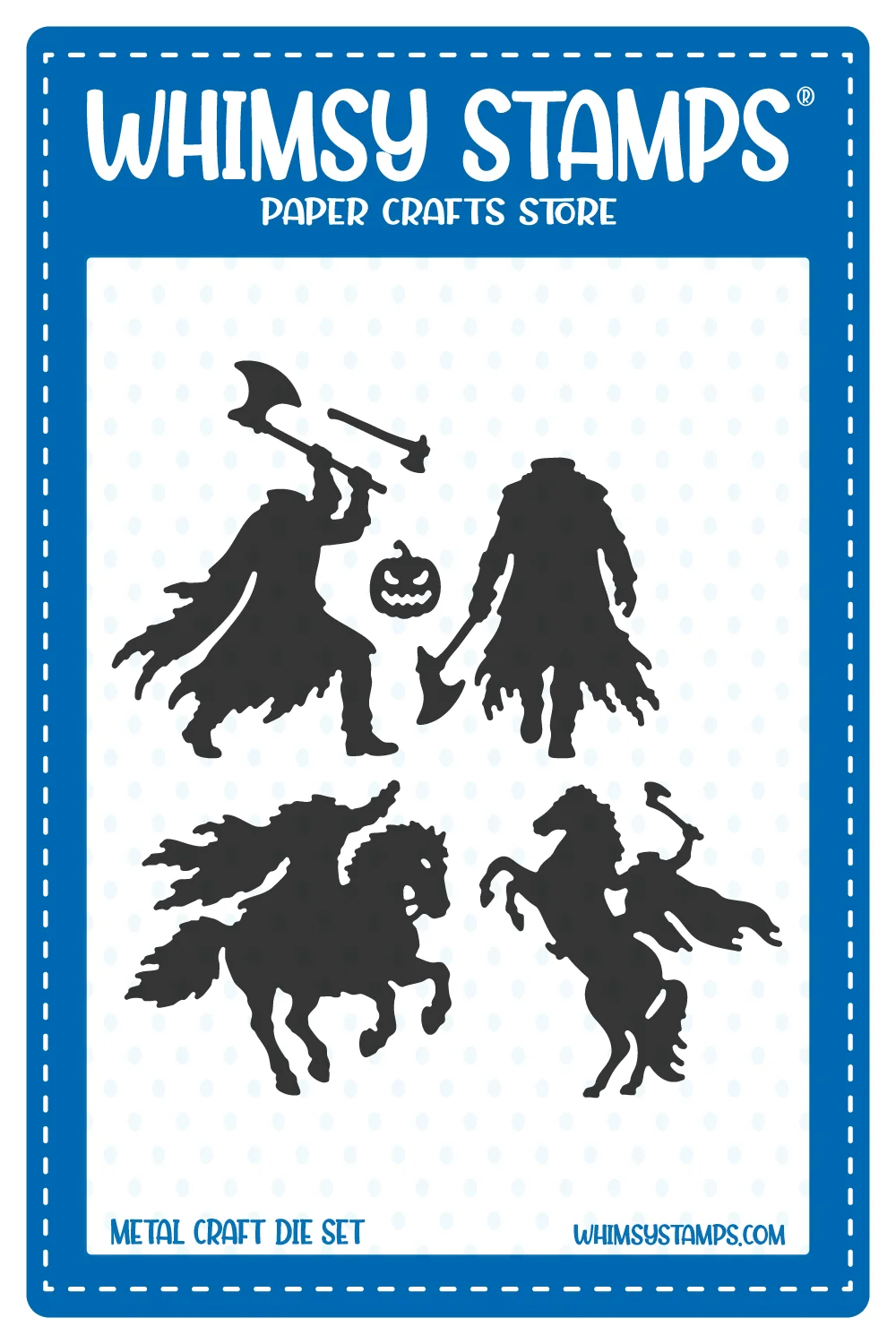 **NEW* - Whimsy Stamps - Headless Horseman Die Set