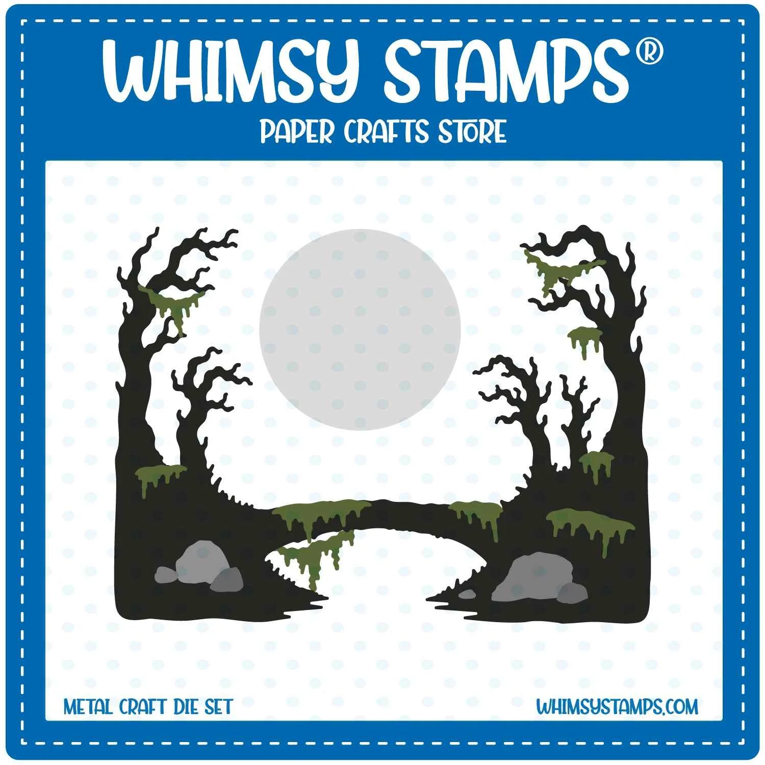**NEW* - Whimsy Stamps - Old Bridge Die Set