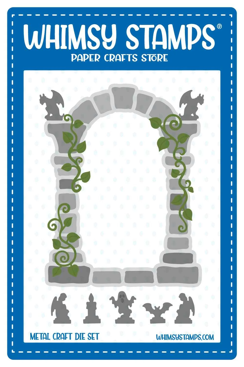 **NEW* - Whimsy Stamps - Stone Arch Die Set