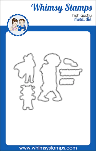 Whimsy Stamps - Mombie Outline Die Set