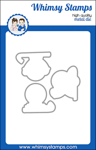 Whimsy Stamps - Hey, Sugar! Outlines Die Set
