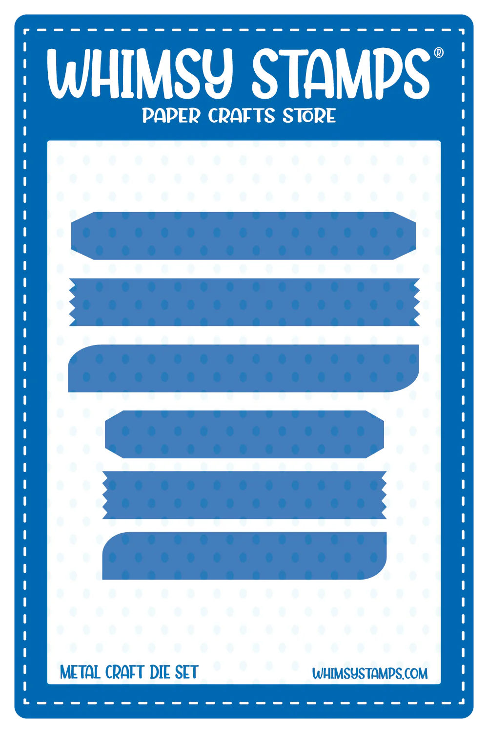 *NEW* - Whimsy Stamps - Quick Strips 4 Die Set