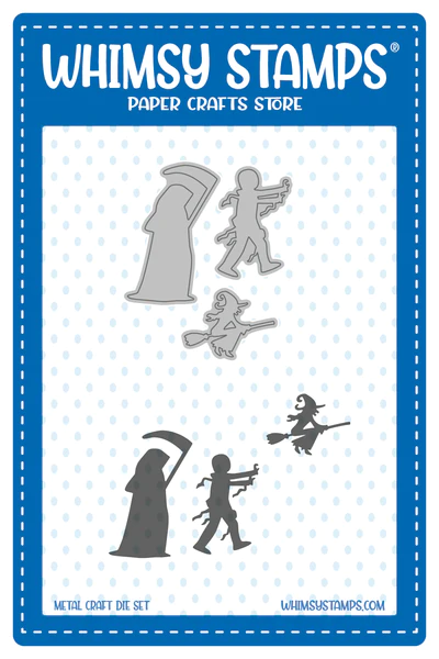 Whimsy Stamps - Roaming Monsters Die Set