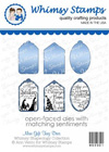 Whimsy Stamps - Mini Gift Tag Dies - Shapeology Dies