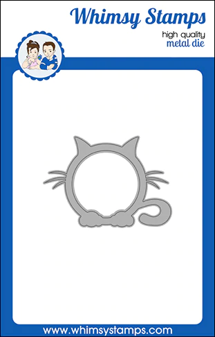 Whimsy Stamps - Kitty Frame Die