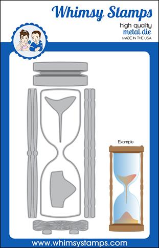 Whimsy Stamps - Slimline Hourglass Die Set
