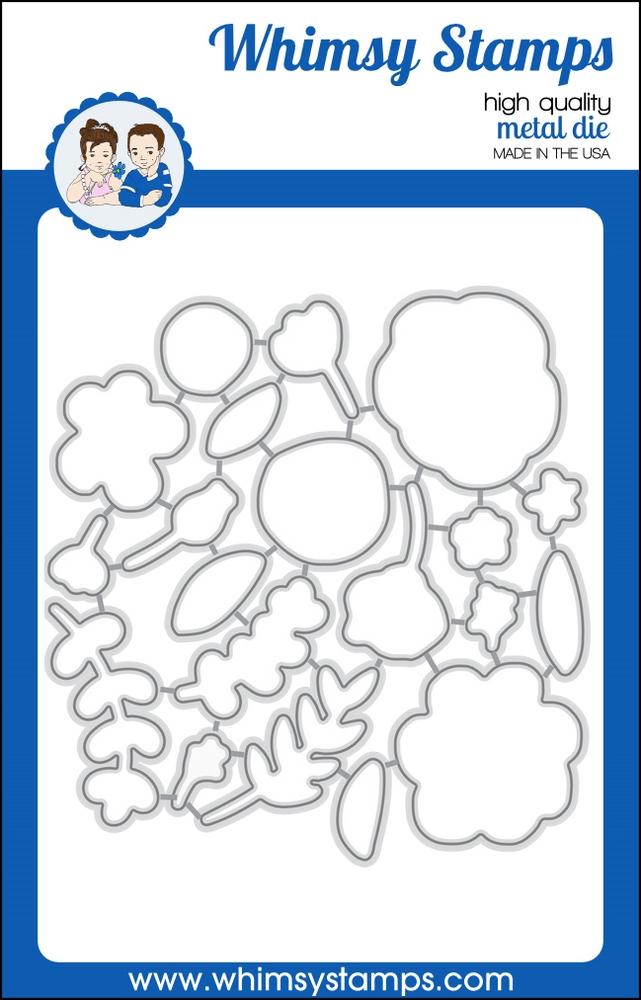 Whimsy Stamps - Beaucoup Bouquet Die Set