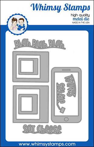 Whimsy Stamps - Selfie Die Set